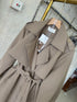 Winter Double Breasted Mid Length Trench Coat